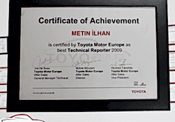 Certificate of Achievement