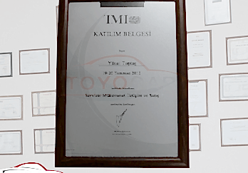 TMI - Katılım Belgesi