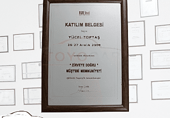 IRM - Katılım Belgesi